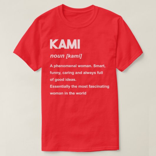 Kami 12 t-shirt (Design voorkant)