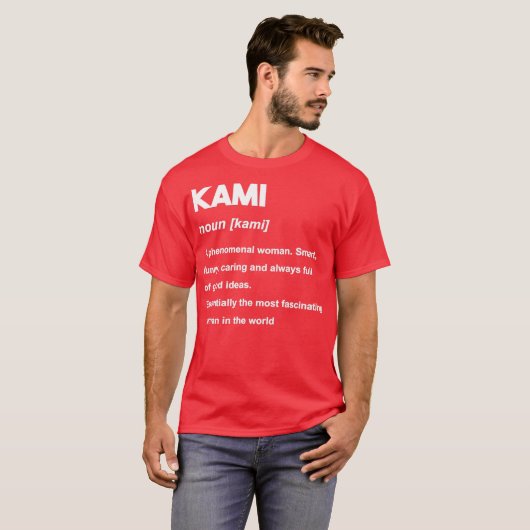 Kami 8 t-shirt (Voorkant volledig)