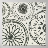 Kami Abstract Pattern Poster (Voorkant)