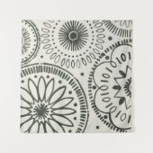 Kami Abstract Pattern Wandkleed (Voorkant (horizontaal))