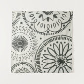 Kami Abstract Pattern Wandkleed (Voorkant)