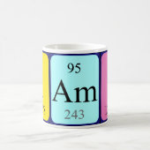 Kami periodieke lijstnaam mok (Center)