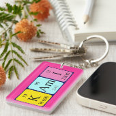 Kami periodieke lijstnaamidentificatie sleutelhanger (Voorkant Rechts)