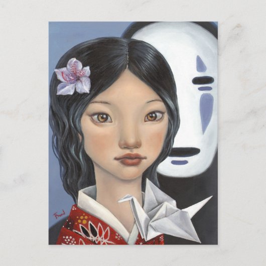 Kamikakushi Briefkaart (Voorkant)