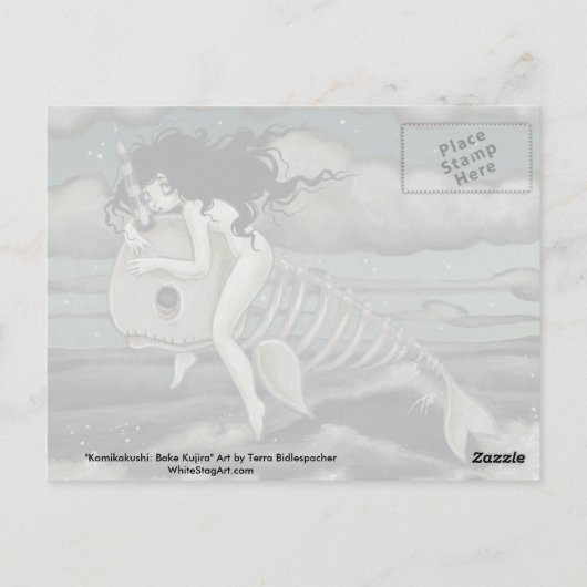 Kamikakushi Gespireerd briefkaart (Achterkant)