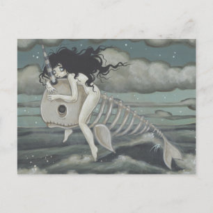 Kamikakushi Gespireerd briefkaart