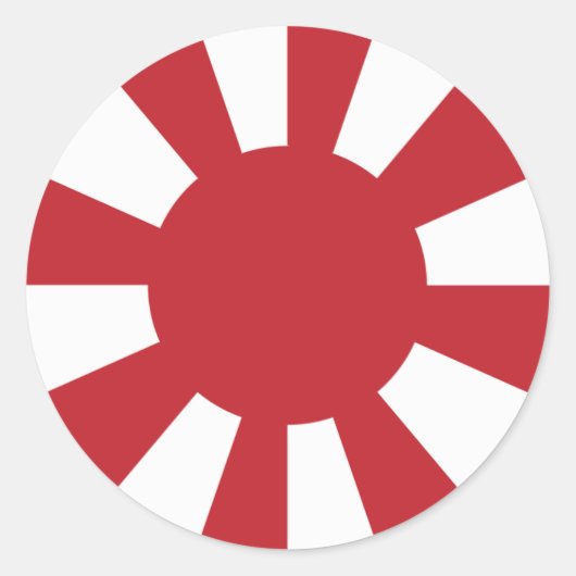 KAMIKAZE (神 風) RONDE STICKER (Voorkant)