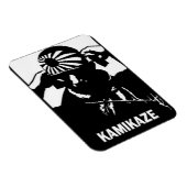 Kamikaze Black en White Japanese Pilot Magneet (Rechterzijde)