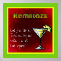 Kamikaze Drink Cocktail Recipe