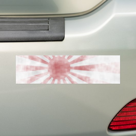 Kamikaze Fade Bumpersticker (Op auto)