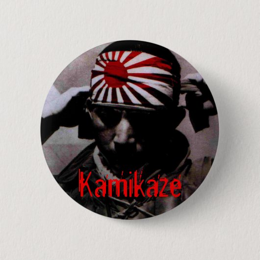Kamikaze, Pin Ronde Button 5,7 Cm (Voorkant)