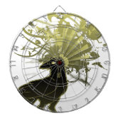 Kamikaze Raven Dartbord (Voorkant)