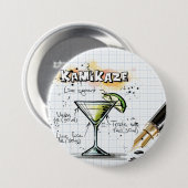 Kamikaze Ronde Button 7,6 Cm (Voorkant /achterkant)