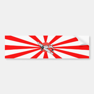Kamikaze Skateboarding Bumpersticker