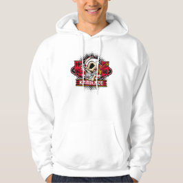 Kamikaze Skull met Japans zwaard Hoodie