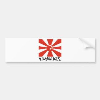Kamikaze Surfen Bumpersticker