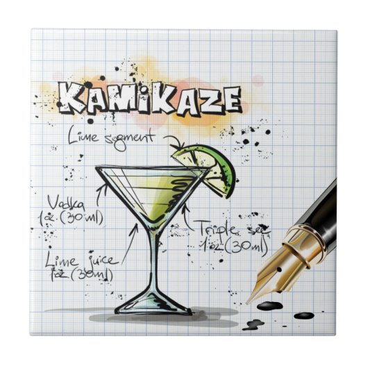 Kamikaze Tegeltje (Voorkant)