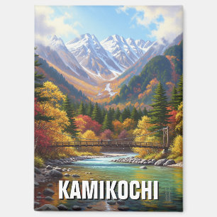 Kamikochi Chubu-Sangaku National Park Japan Reizen Magneet