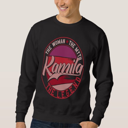 Kamila de Dame van Mythe de Legende Trui (Voorkant)