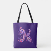 Kamila naam en betekenis monogram zak tote bag (Achterkant)