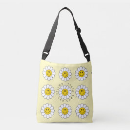 Kamille Bloem Grappig Schattige Trendy Bloemen Des Crossbody Tas