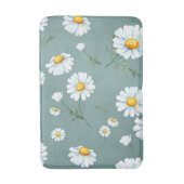 Kamille bloem patroon badmat (Voorkant Verticaal)