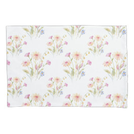 Kamille bloemen naadloos patroon kussensloop