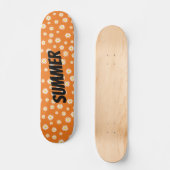 Kamille Bloemen Skateboard (Voorkant)
