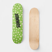 Kamille Bloemen Skateboard (Voorkant)