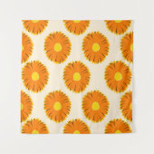 Kamille: bloemmotief. wandkleed (Voorkant (horizontaal))