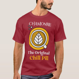 Kamille: de originele chill pil - kruidenrust, t-shirt