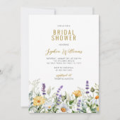 Kamille & Eucalyptus Wildflower Vrijgezellenfeest Kaart (Voorkant)