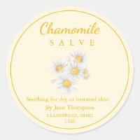 Kamille Salve / balsem Label