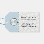 Kamille Thuisgemaakte bad- en lichaamslabel | Prod Cadeaulabel (Achterkant Horizontaal)