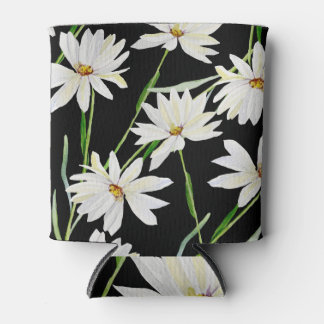 Kamille Waterverf: botanische print Blikjeskoeler