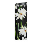 Kamille Waterverf: botanische print Thermosbeker (Gedraaid links)