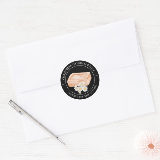 Kamille Zeep Label (Envelop)