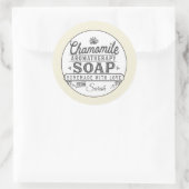 Kamille zeepetiketten Stickers (Tas)