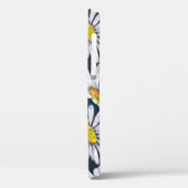 Kamillebloemen: donkerblauwe Waterverf. Case-Mate iPhone Case (Achterkant / Links)