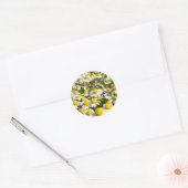 Kamilleveld, Hongarije Ronde Sticker (Envelop)