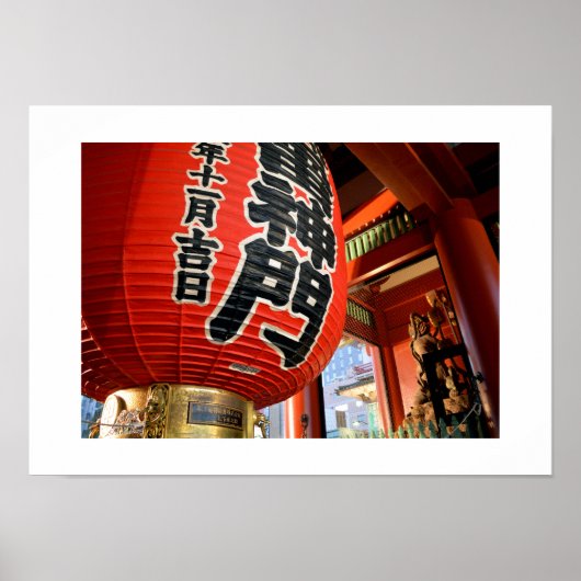 Kaminarimon: Senso-ji, Tokio Poster (Voorkant)