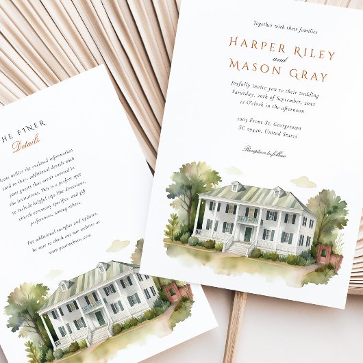 Kaminski House Museum bruiloft Kaart