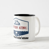 Kamion King Šolja Tweekleurige Koffiemok (Voorkant rechts)
