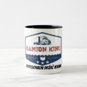Kamion King Šolja Tweekleurige Koffiemok (Center)