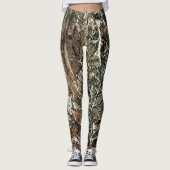 kamkameelenjacht blindenpatroon leggings (Voorkant)