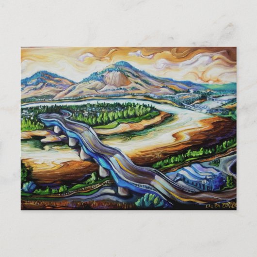 Kamloops Briefkaart (Voorkant)