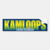 Kamloops Bumper Bumpersticker (Voorkant)