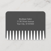 kammen | kapper visitekaartje (Achterkant)