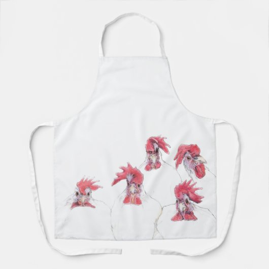 Kammen voor Chicken Dinner Schort (Voorkant)