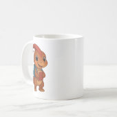 Kammli goes to School – Dino with Backpack Koffiemok (Voorkant links)